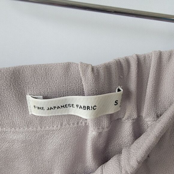 Aritzia Babaton womens Dexter Black Pull On Dress Pants size S elastic waist - Picture 7 of 9